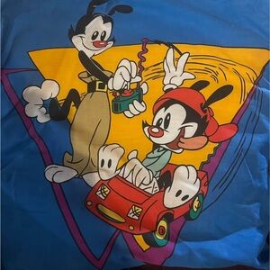 Vintage Animaniacs decorative pillow
